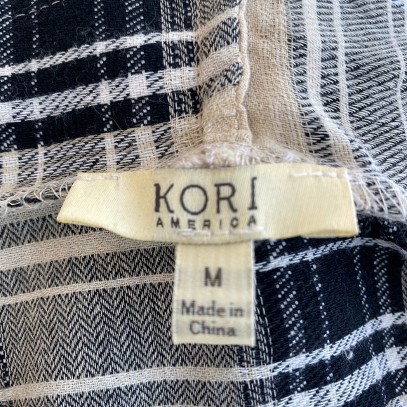 PLAID FRINGE CARDIGAN - Picture 7 of 8